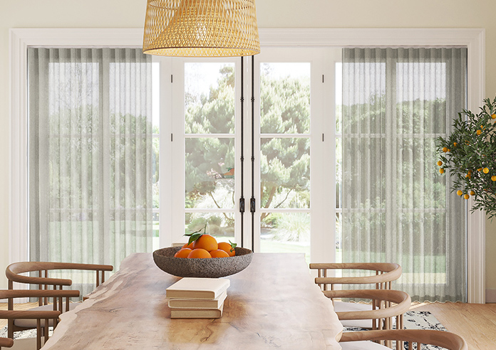 Pescara Voile, Fossil Grey - Made to Measure Curtains - Image 3